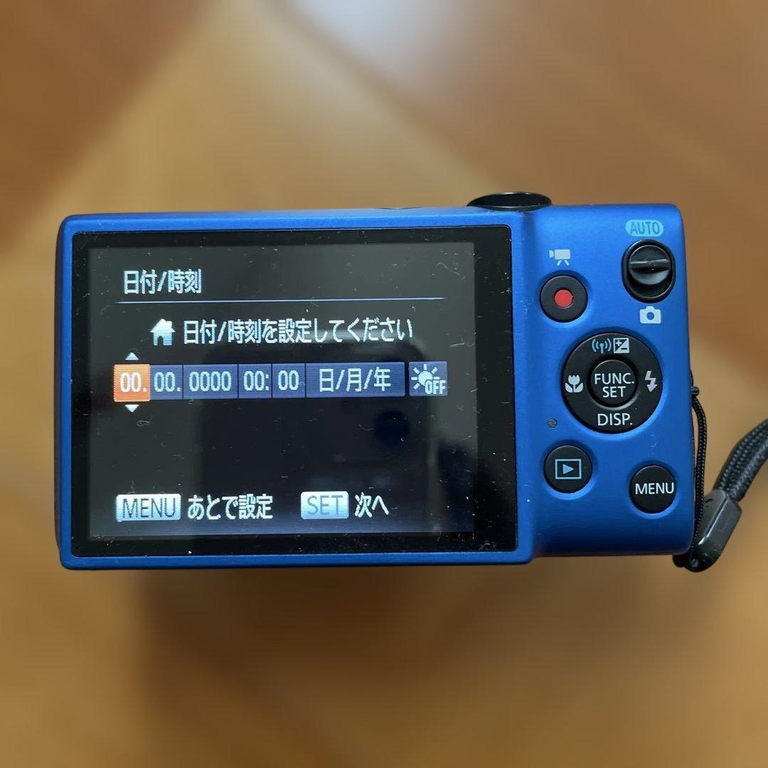 Canon IXY 100F デジタルカメラ ブルー　キャノン　付属品あり
