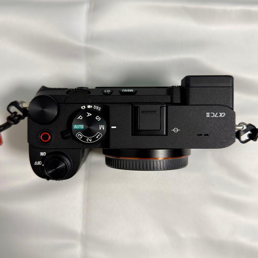 【動作確認済み】 SONY α7cii ブラック ストラップ付き