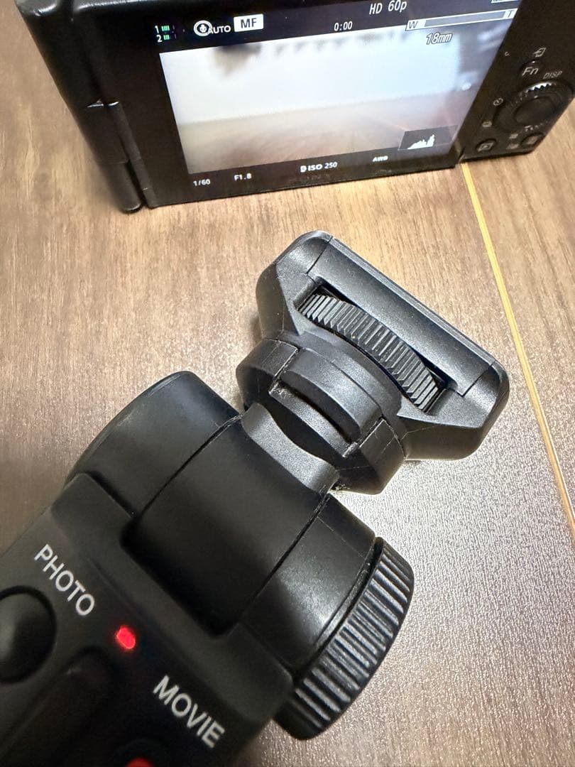 【ZV-1Ⅱ】SONY VLOGCAM ZV-1G シューティンググリップキット