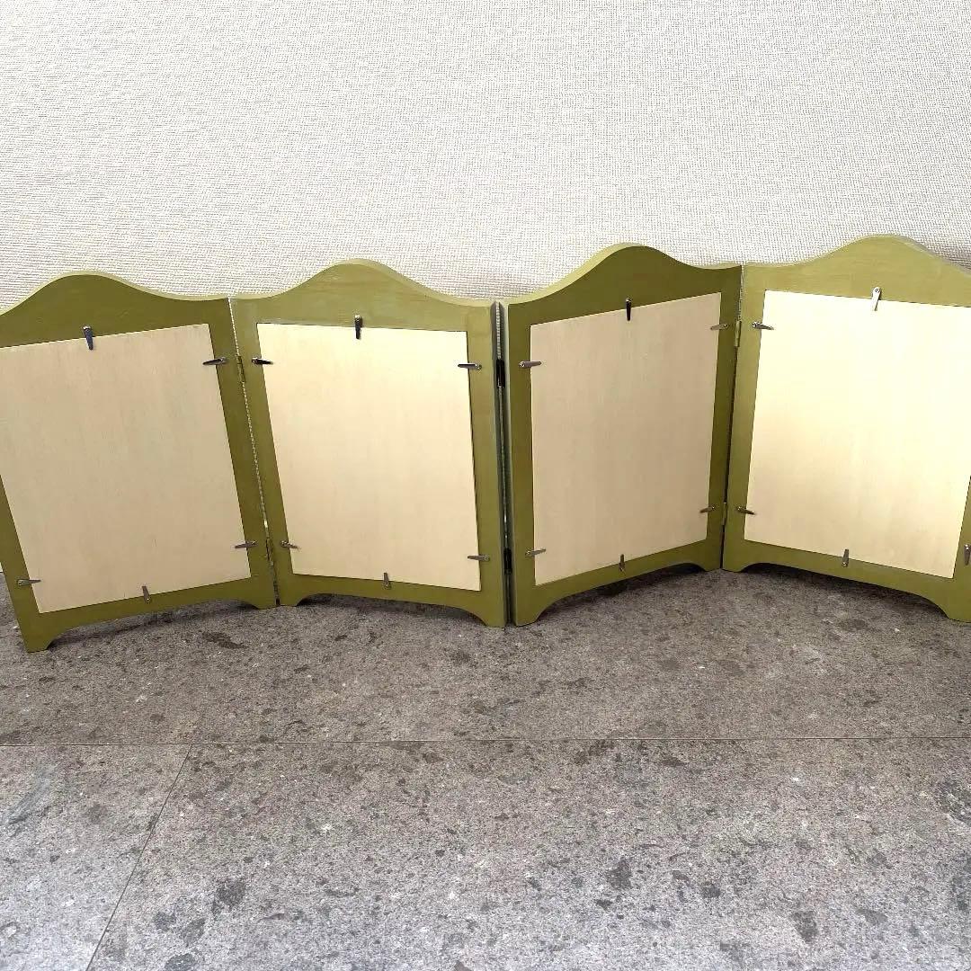 トールペイント　ついたて