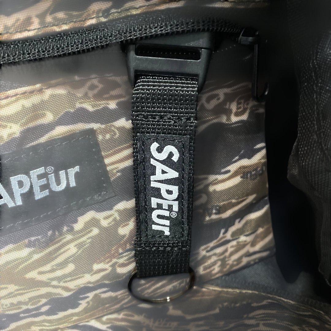 新品　入手困難　SAPEur サプール 2way ボストンバッグ タイガーカモ