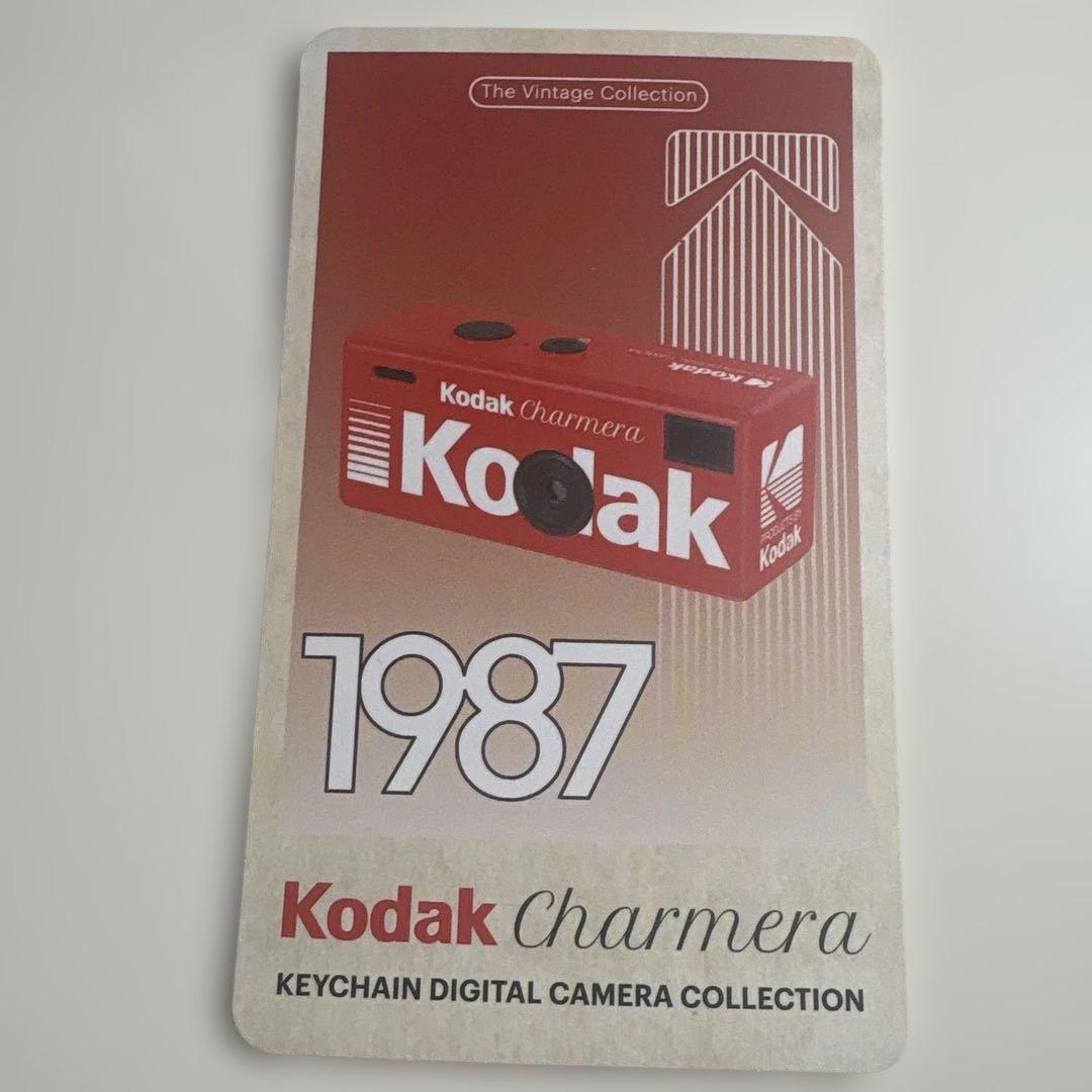【新品未使用】KODAK CHARMERA トイカメラTYPE 02 RED