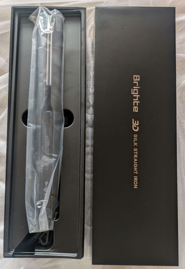 Brighte新製品！ 3Dシルクストレートアイロン 一度のみ使用