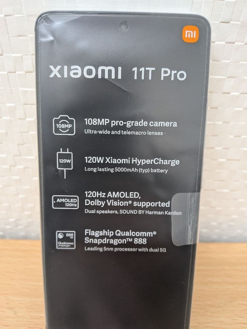 Xiaomi 11T Pro 128GB ホワイト （国内版・SIMフリー）