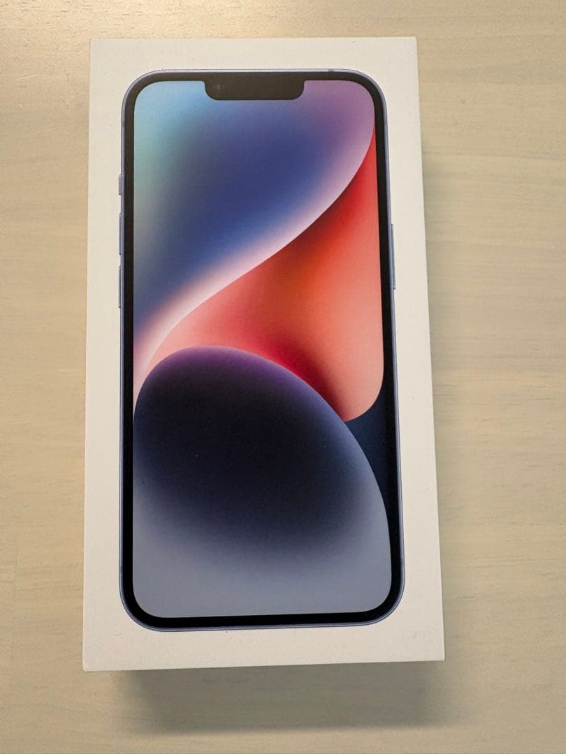 【箱あり・ケーブル付】Apple iPhone 14 本体 ブルー