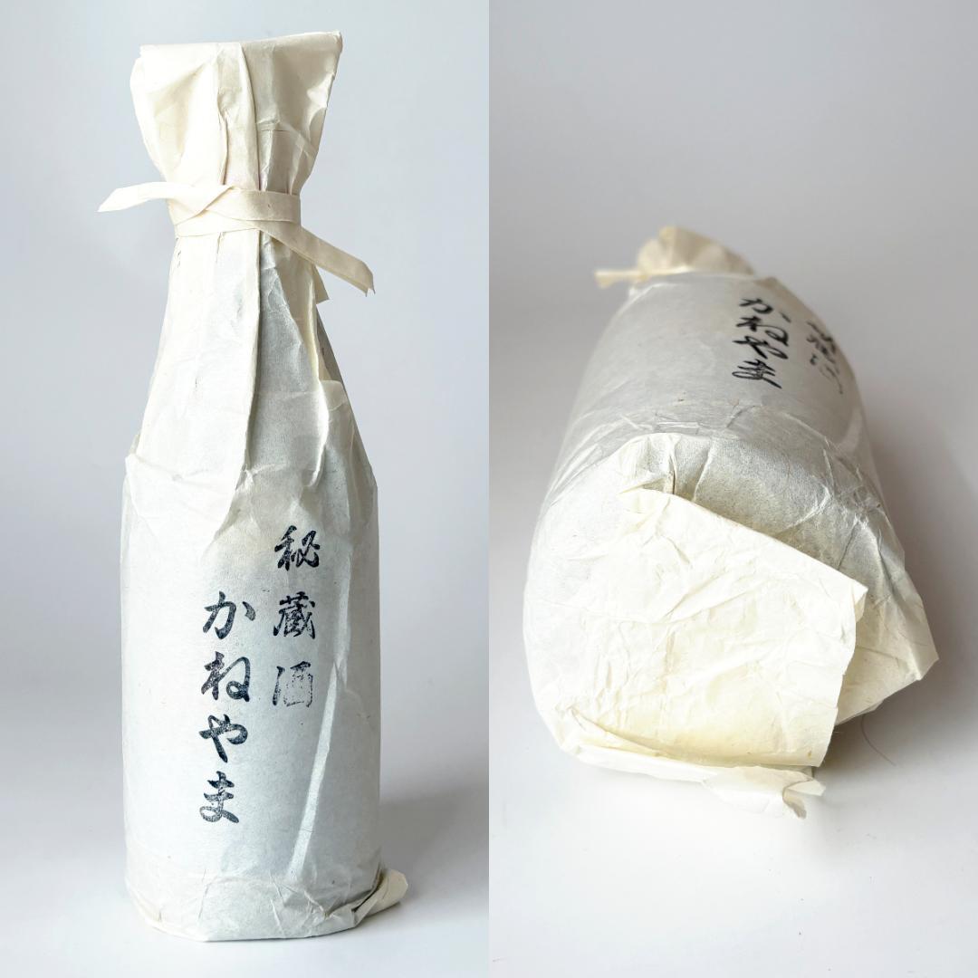 秘蔵酒 かねやま 20年 古酒 二十年貯蔵 720ml 42度 山川酒造