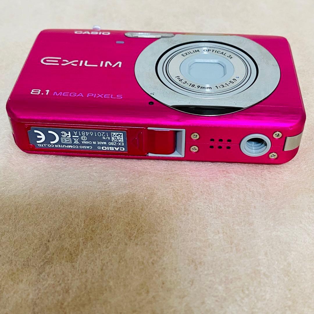 付属品多数✨CASIO EXILIM EX-Z80 ピンク 動作確認済