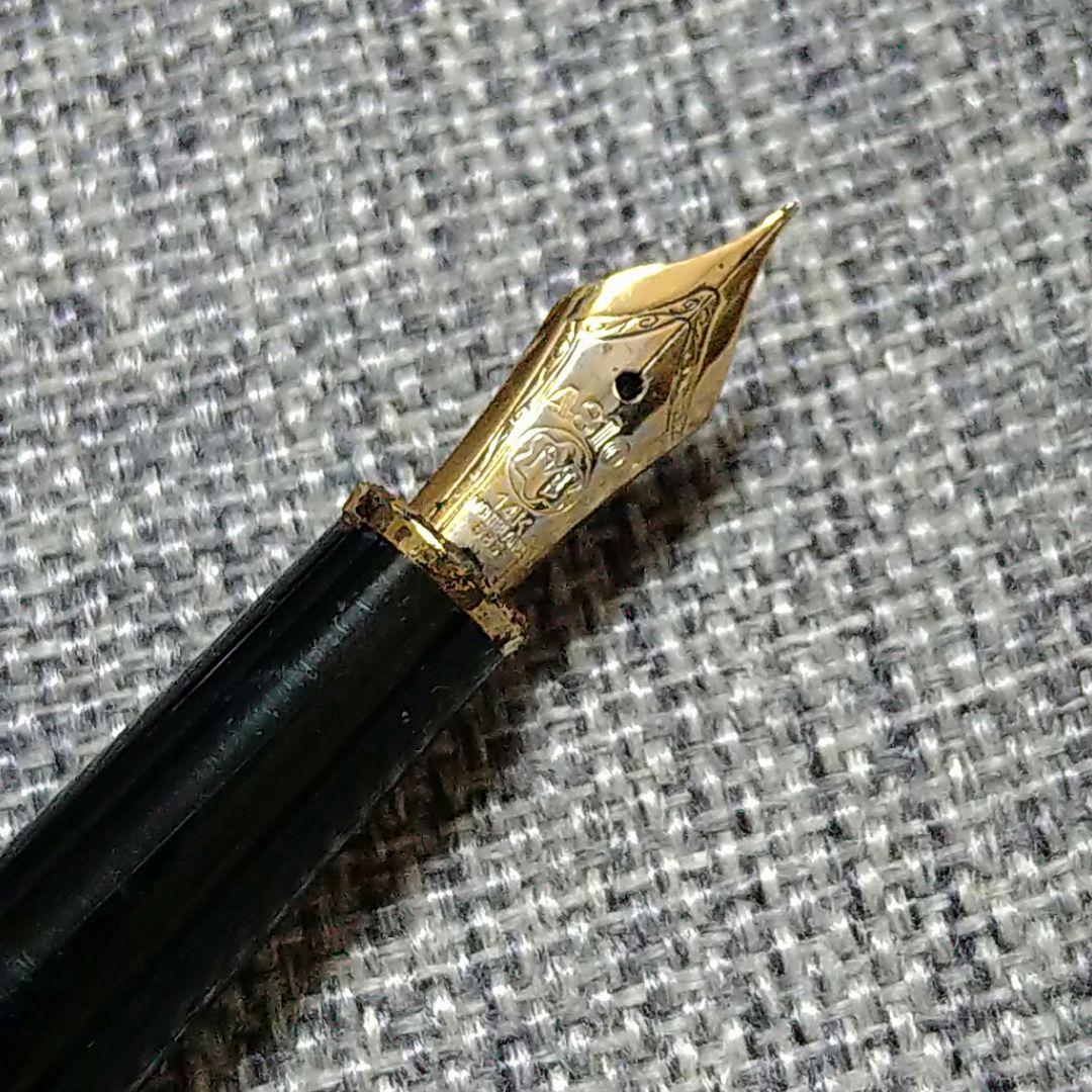 14Ｋ金先♪万年筆・ボールペンセットMONTBLANC-MEISTERSTUCK