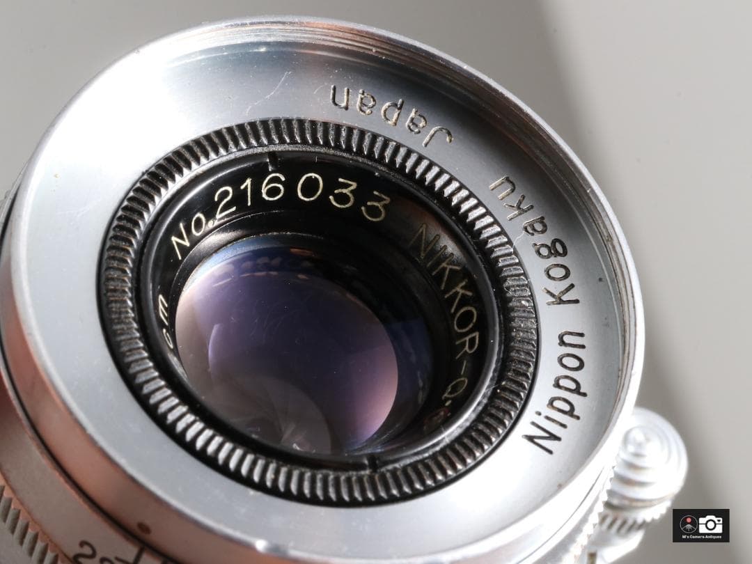 希少 Nikkor QC 5cm F/3.5 ライカＬ３９レンズ整備済２