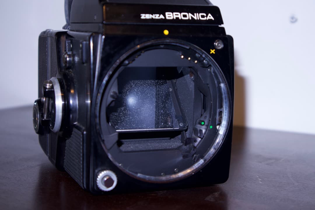 フィルムカメラ ZENZABRONICA SQ ZENZANON-S 1:2.8 f=80mm