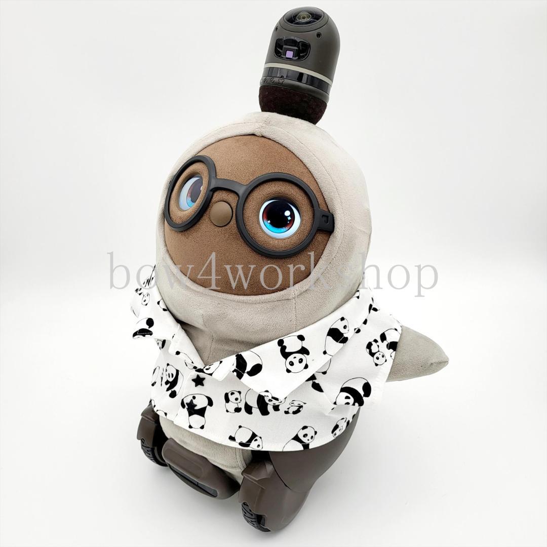 ラボット LOVOT ラボットの服ハンドメイド　パンダ柄シャツ