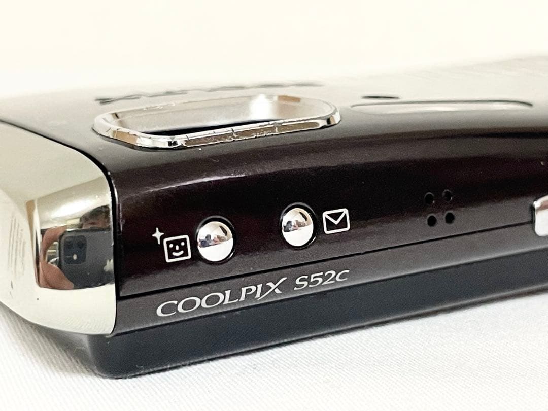 【希少・完動品】　Nikon COOLPIX S52c 付属品多数　動作確認済