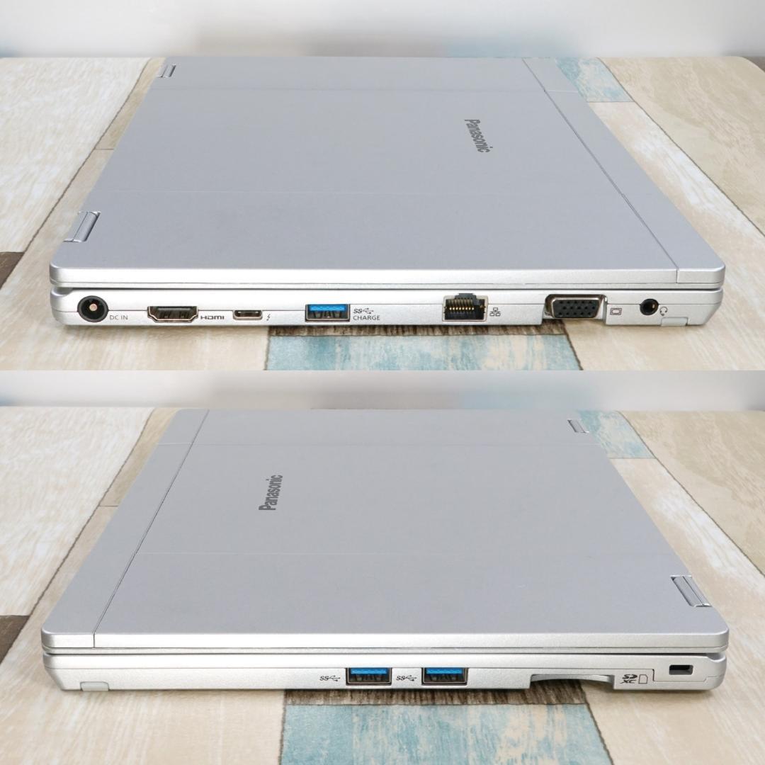 タッチパネル液晶で３６０°くるっと回る２イン１モバイル★１０世代コアｉ７★日本製