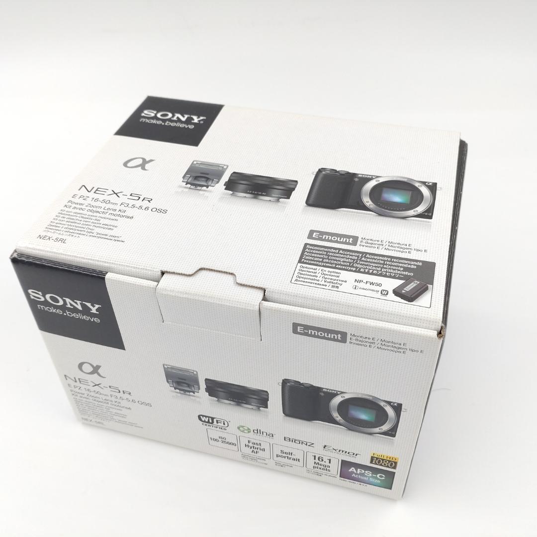 SONY　α　NEX-5RL(B) ズームレンズキット