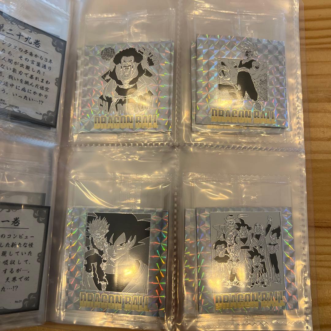 ドラゴンボール40周年記念シール ウエハース2 全42種 コンプリートセット
