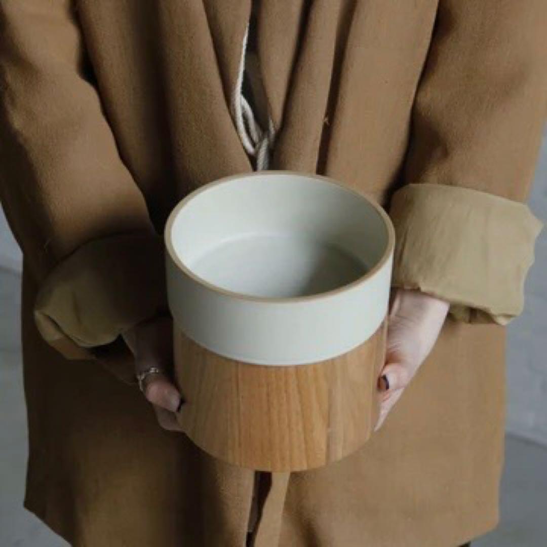 &CAT | TAJIMI water bowl ホワイト アンドキャット
