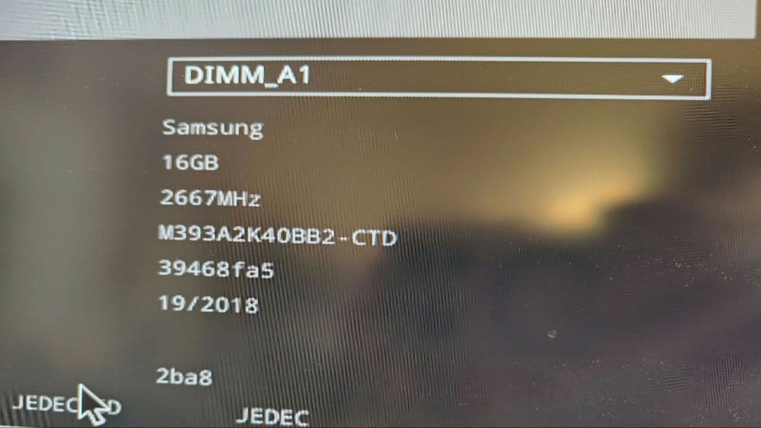 DDR4 16GB × 4枚 64GB ECC Registered DIMM