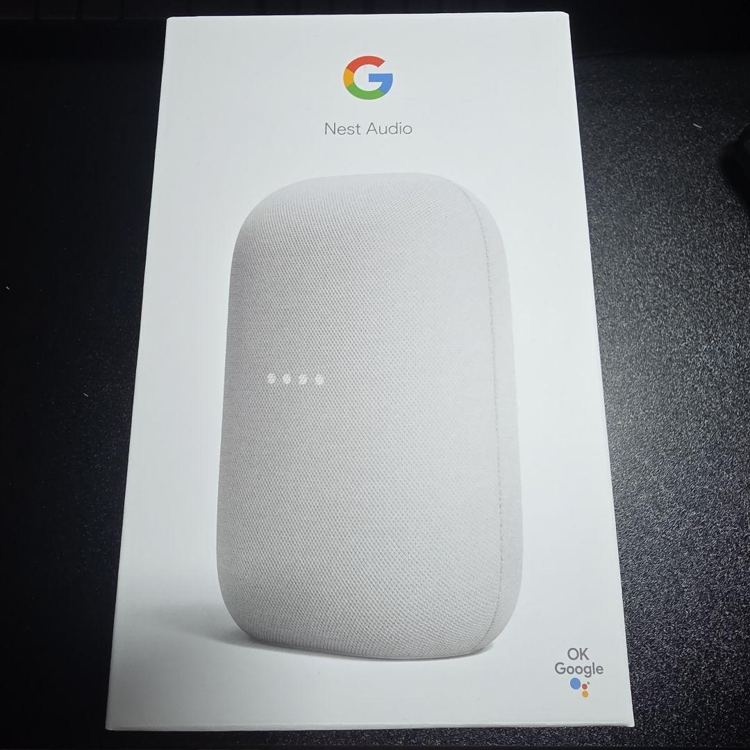 Google　グーグル　Nest Audio　スピーカー