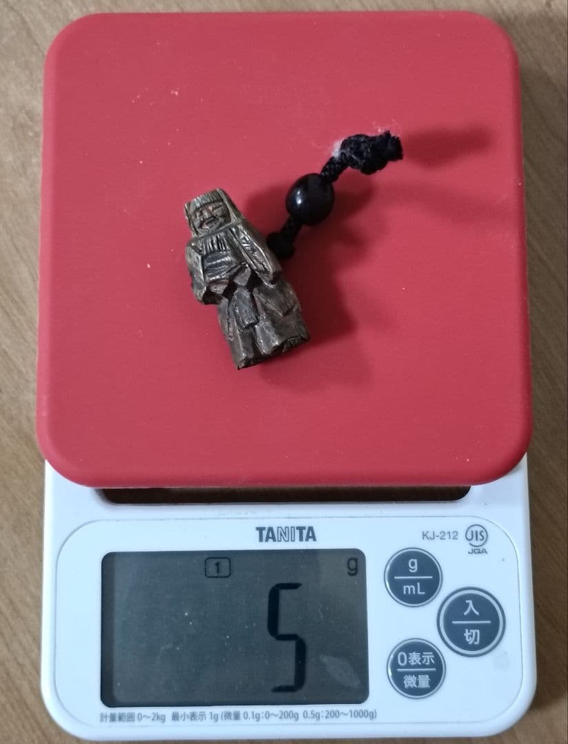 木製 根付 人物像 童子 古美術 和装小物
