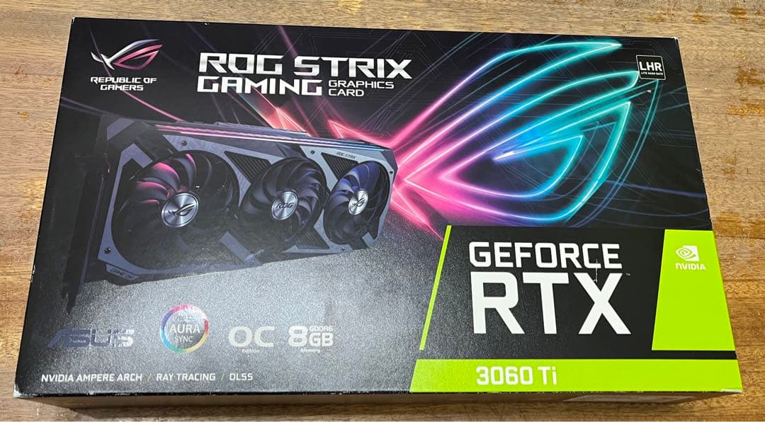 グラフィックボード・グラボ・ビデオカード ASUS ROG STRIX RTX 3060ti 8GB