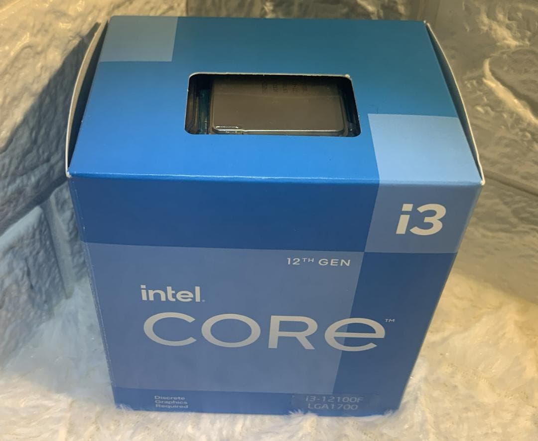 Intel Core i3-12100F 12世代 CPU