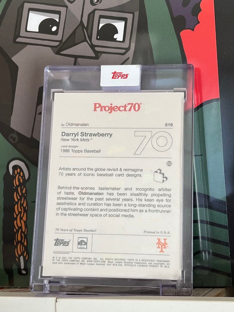 MF DOOM X Darryl Strawberry トレーディングカード