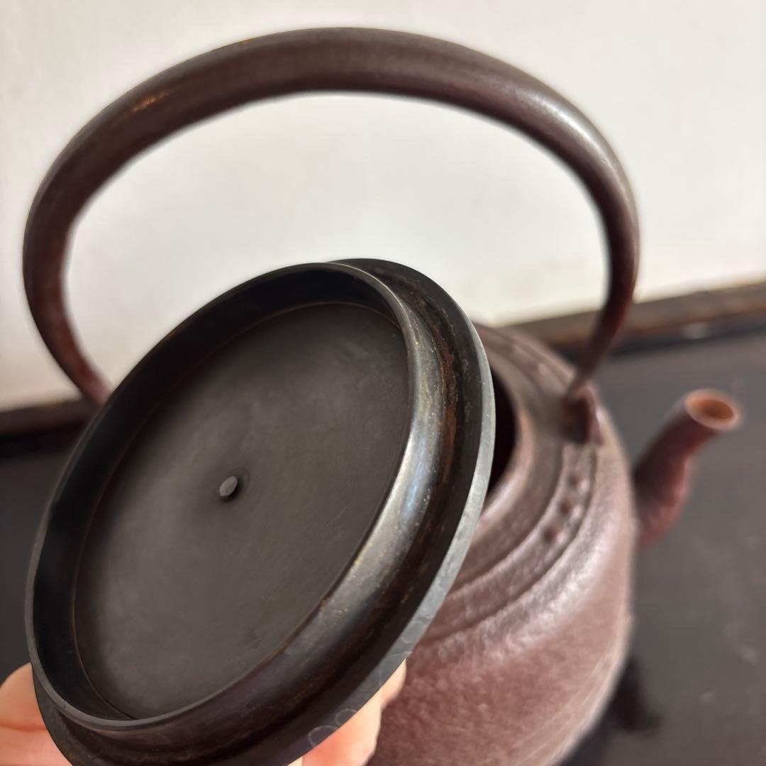 南部鉄器　鉄瓶　釜　茶釜 茶道具　美術品　工芸　コレクション　やかん