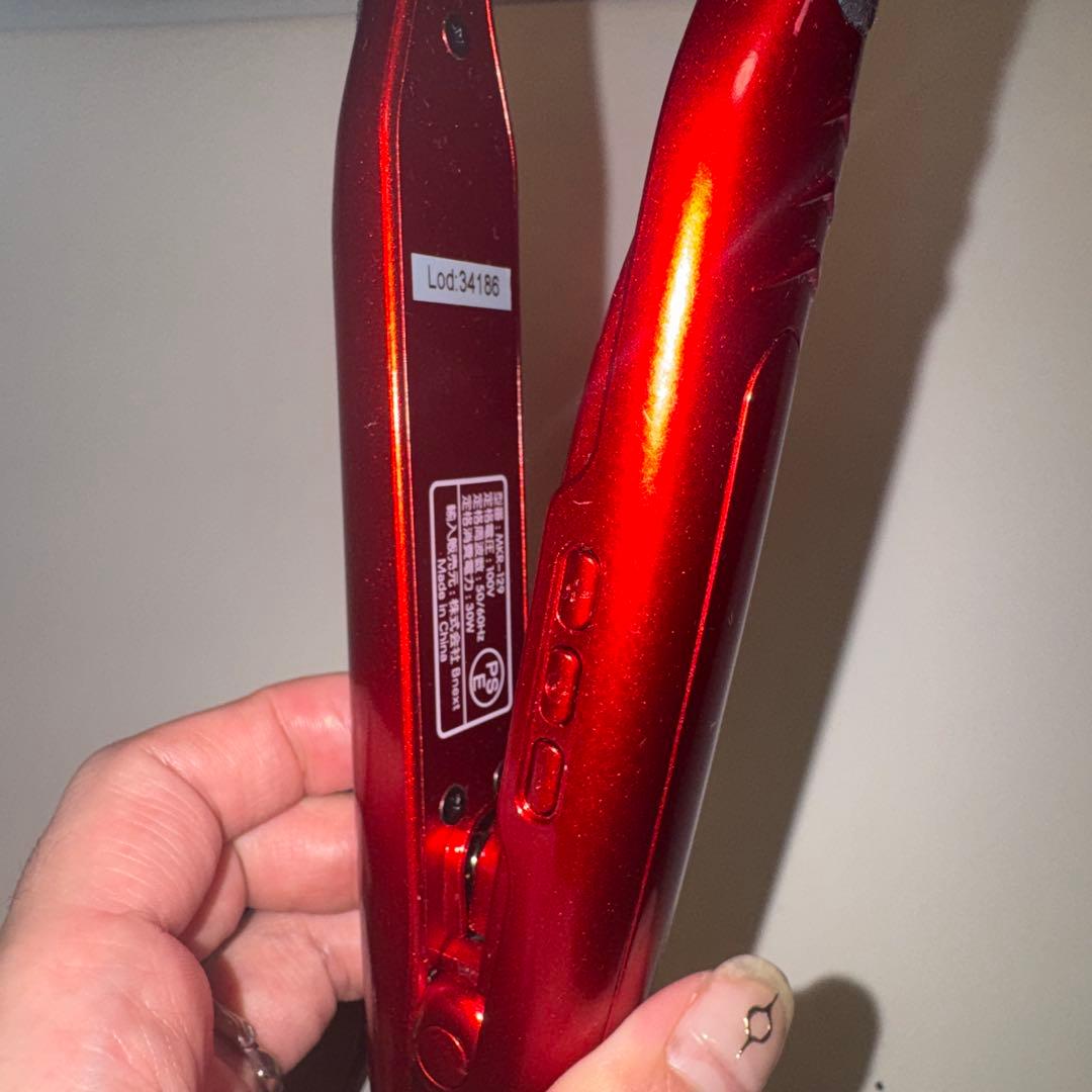 【美品】ラディアントストレートアイロン　mini