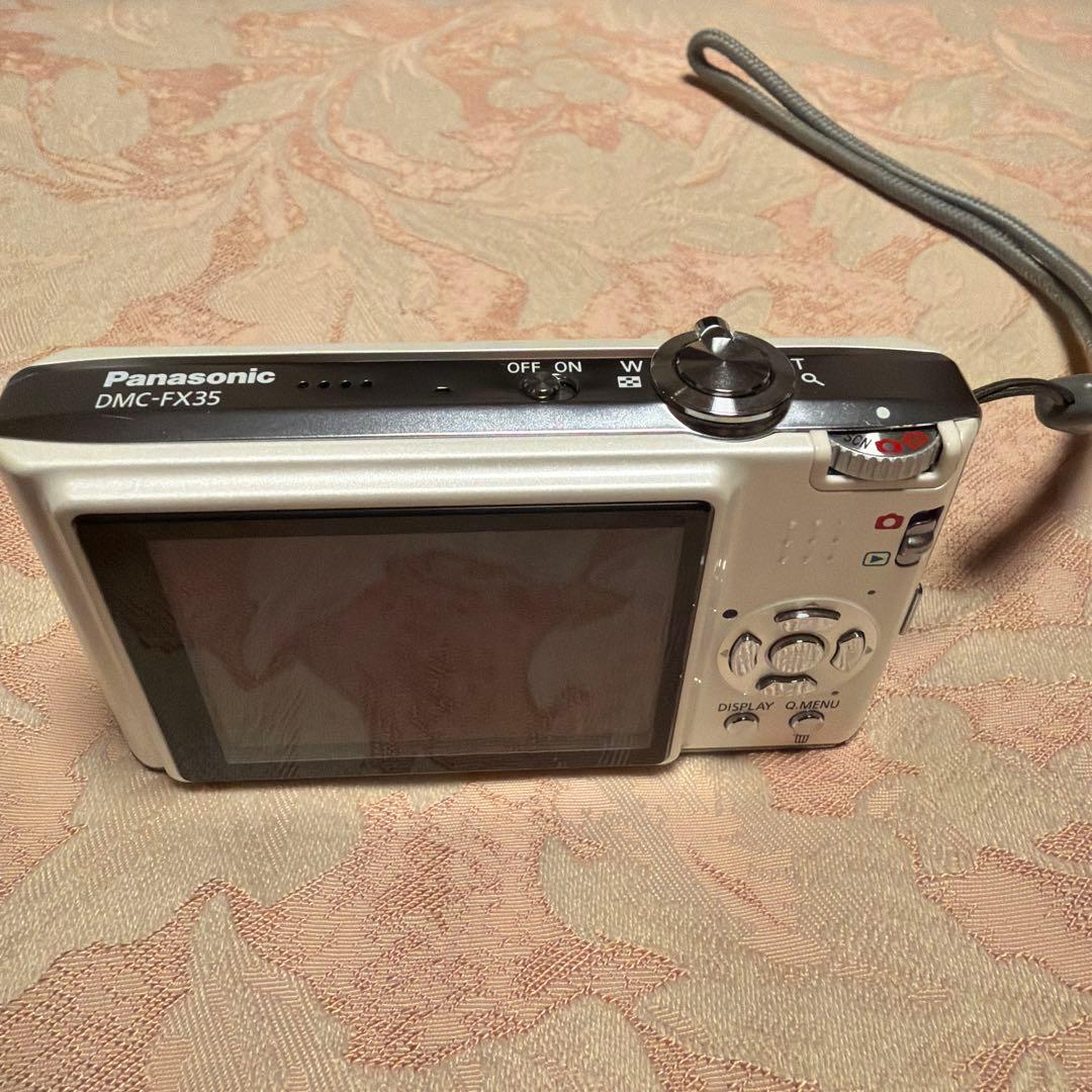 デジカメ　Panasonic LUMIX DMC-FX35 ホワイト