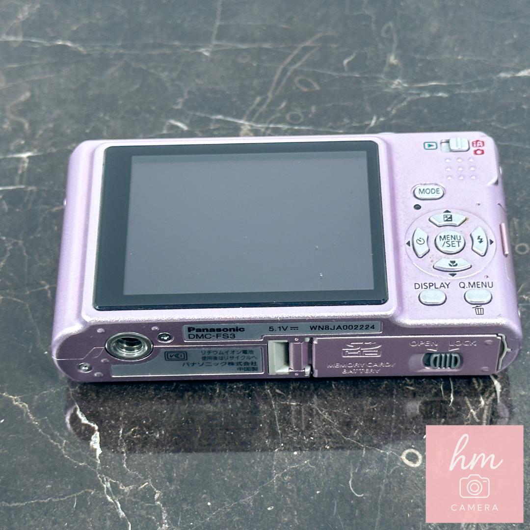 Panasonic LUMIX DMC-FS3 ピンク コンデジ