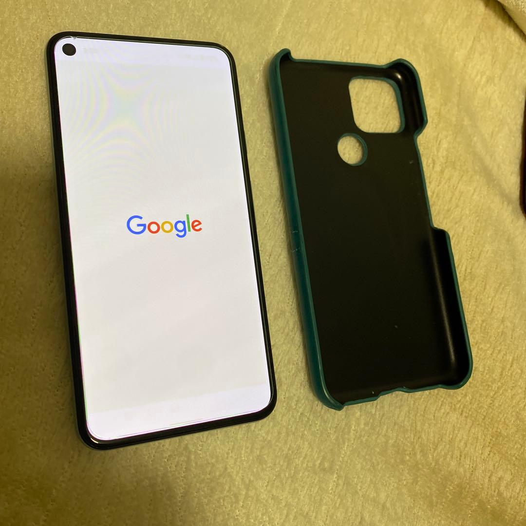 Google Pixel 5 本体 + ケース