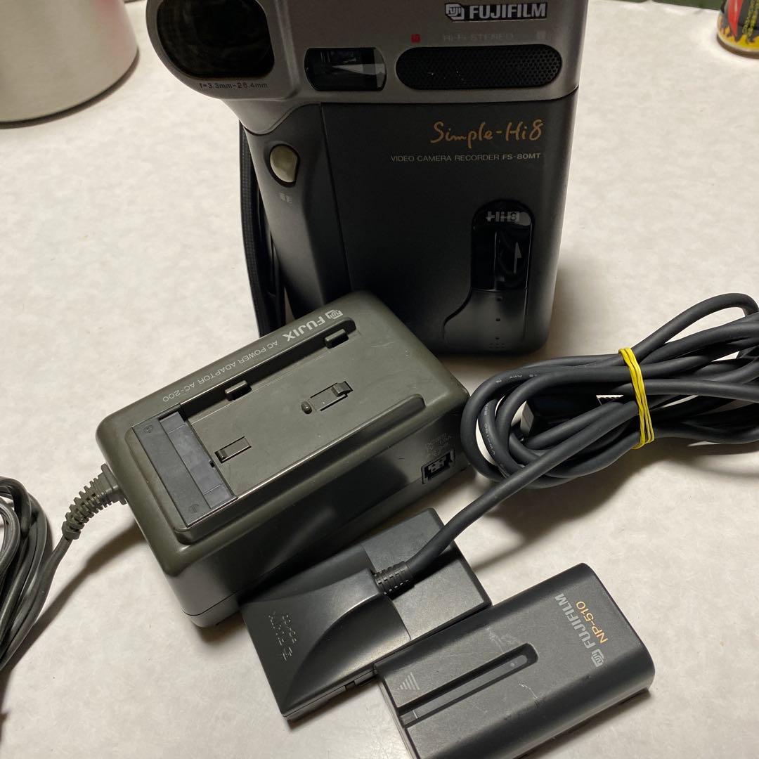 FUJIFILM SimpleHi8 ビデオカメラ　FS-80MT ⑦