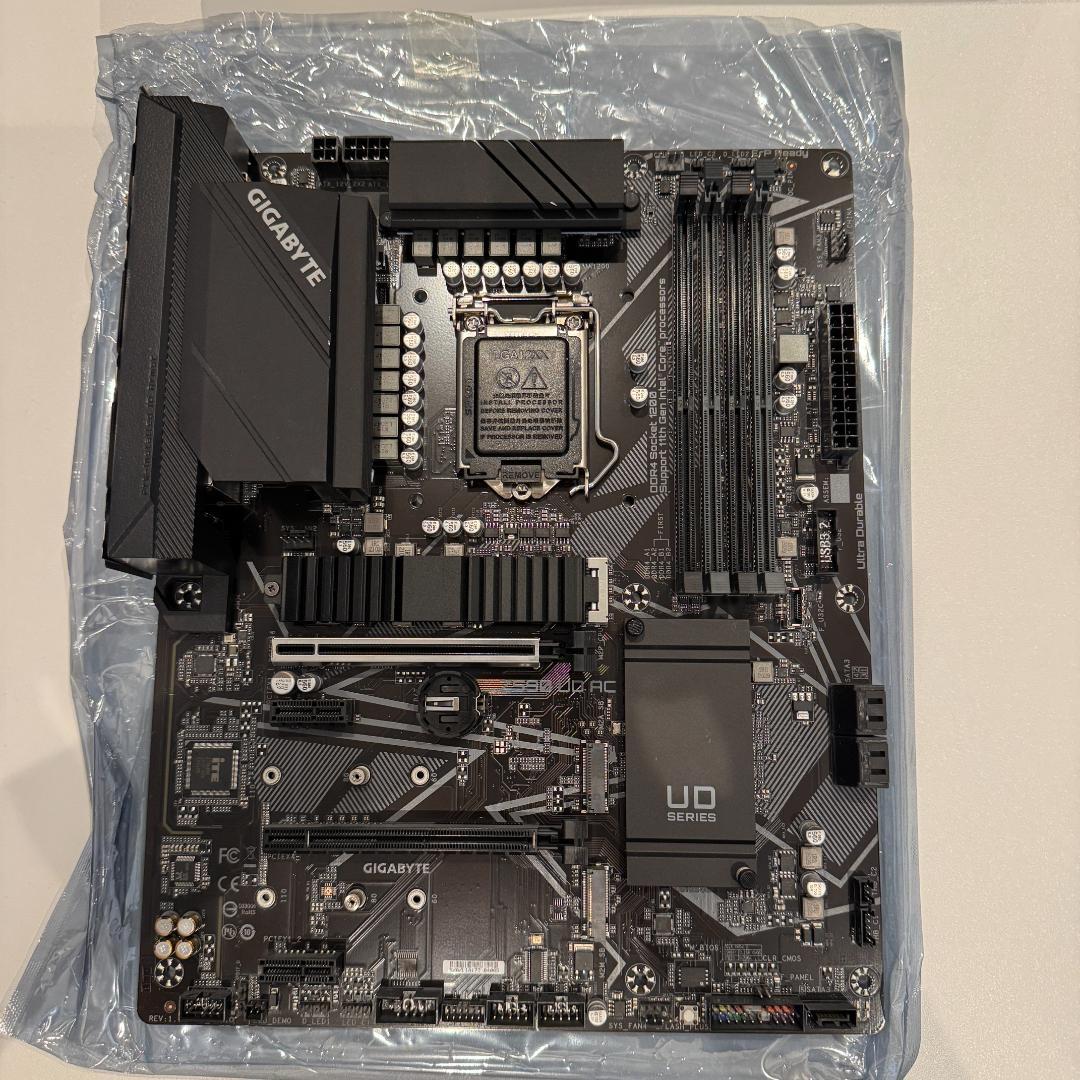 【美品】GIGABYTE　Z590　UD　AC / 動作確認済み / WIFI有