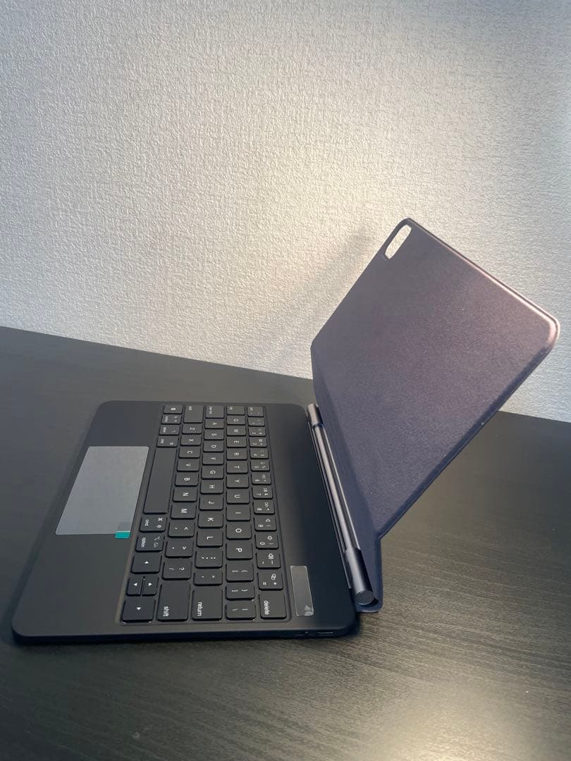 ipad Air、iPad proキーボード ケース、13、12.9インチ黒い