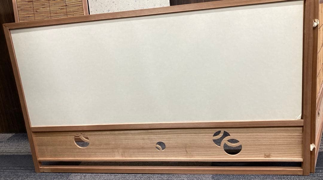 茶道具　京間　風炉先屏風　扇の替え2枚