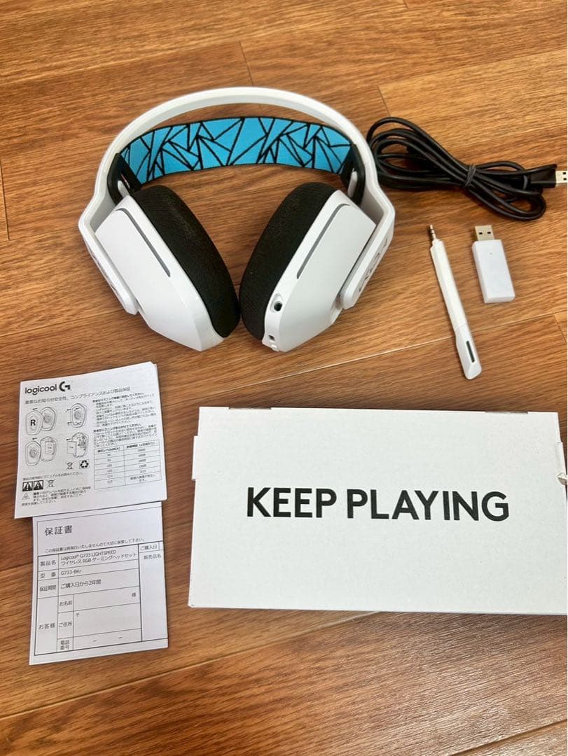 ヘッドホン Logicool G733 K/DA