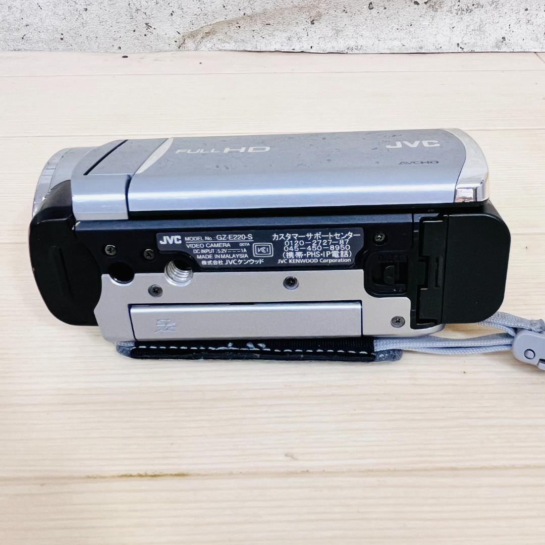 JVC Everio GZ-E220-S フルHD ビデオカメラ