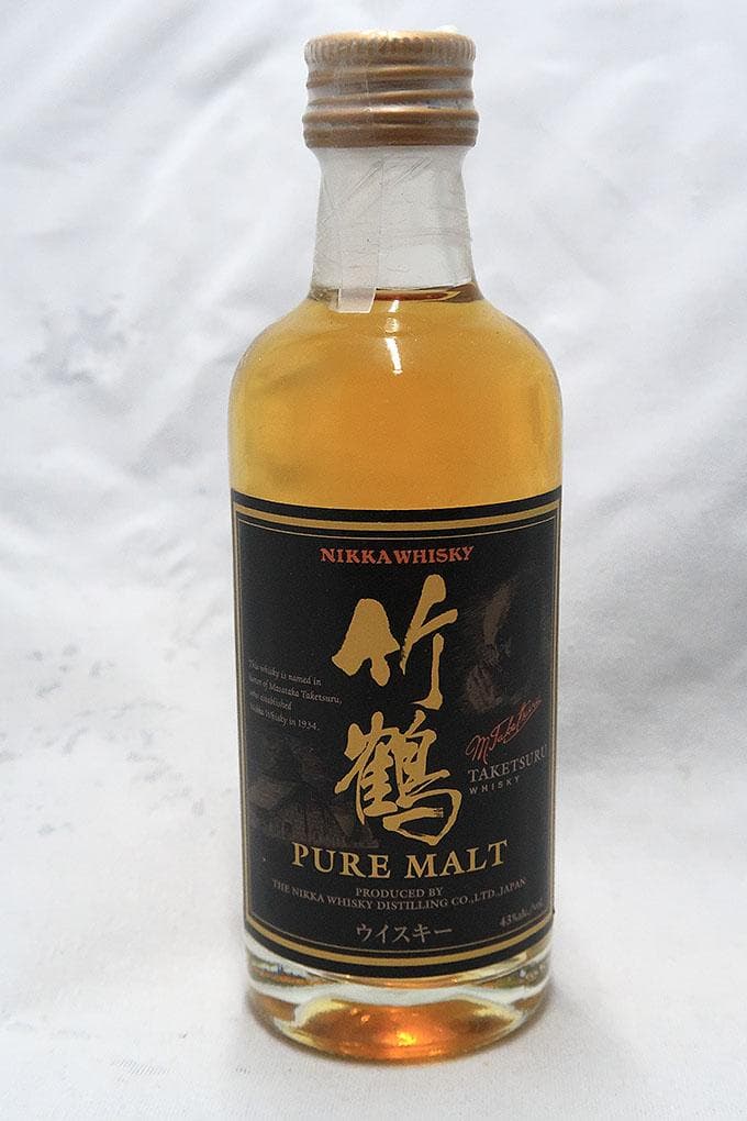 ニッカウィスキー ミニチュアボトル ３種（余市・竹鶴・Ｇ＆Ｇ）