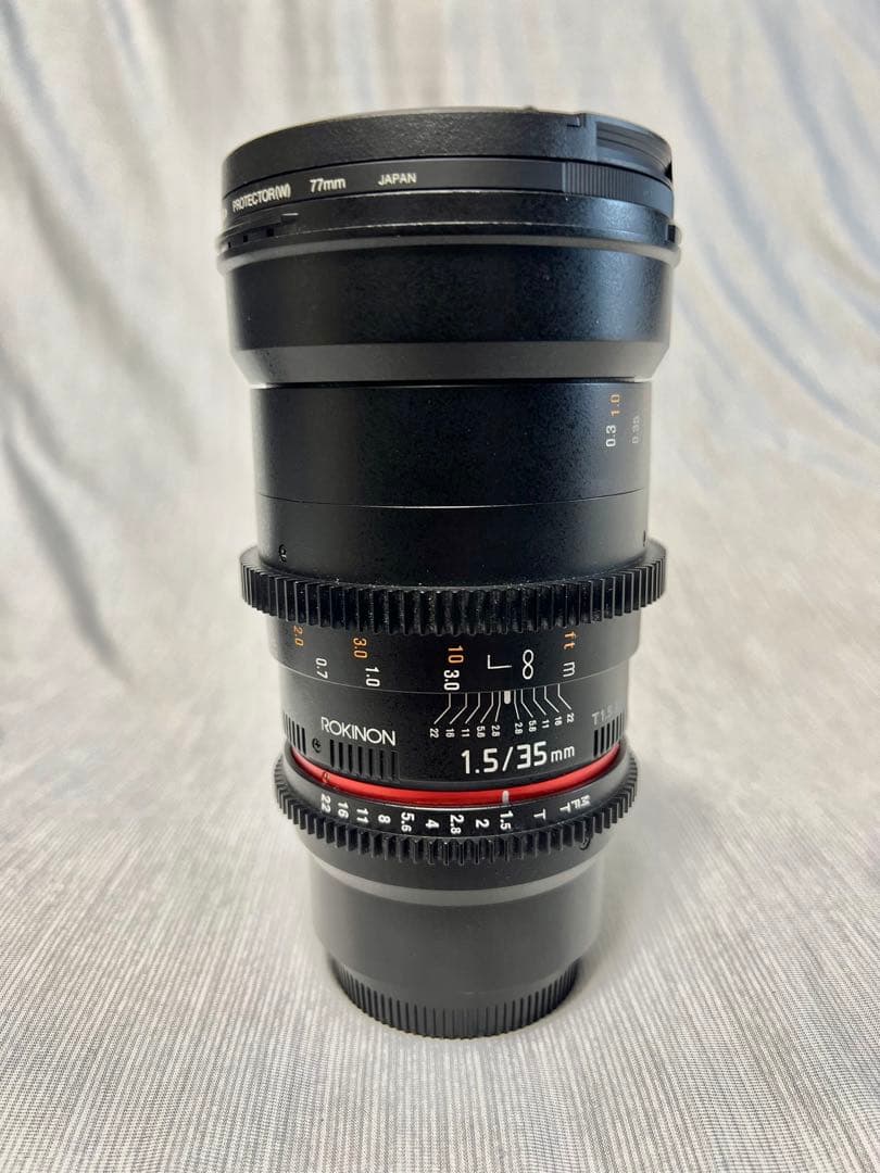 Rokinon 35mm T1.5 MFT マイクロフォーサーズ レンズ