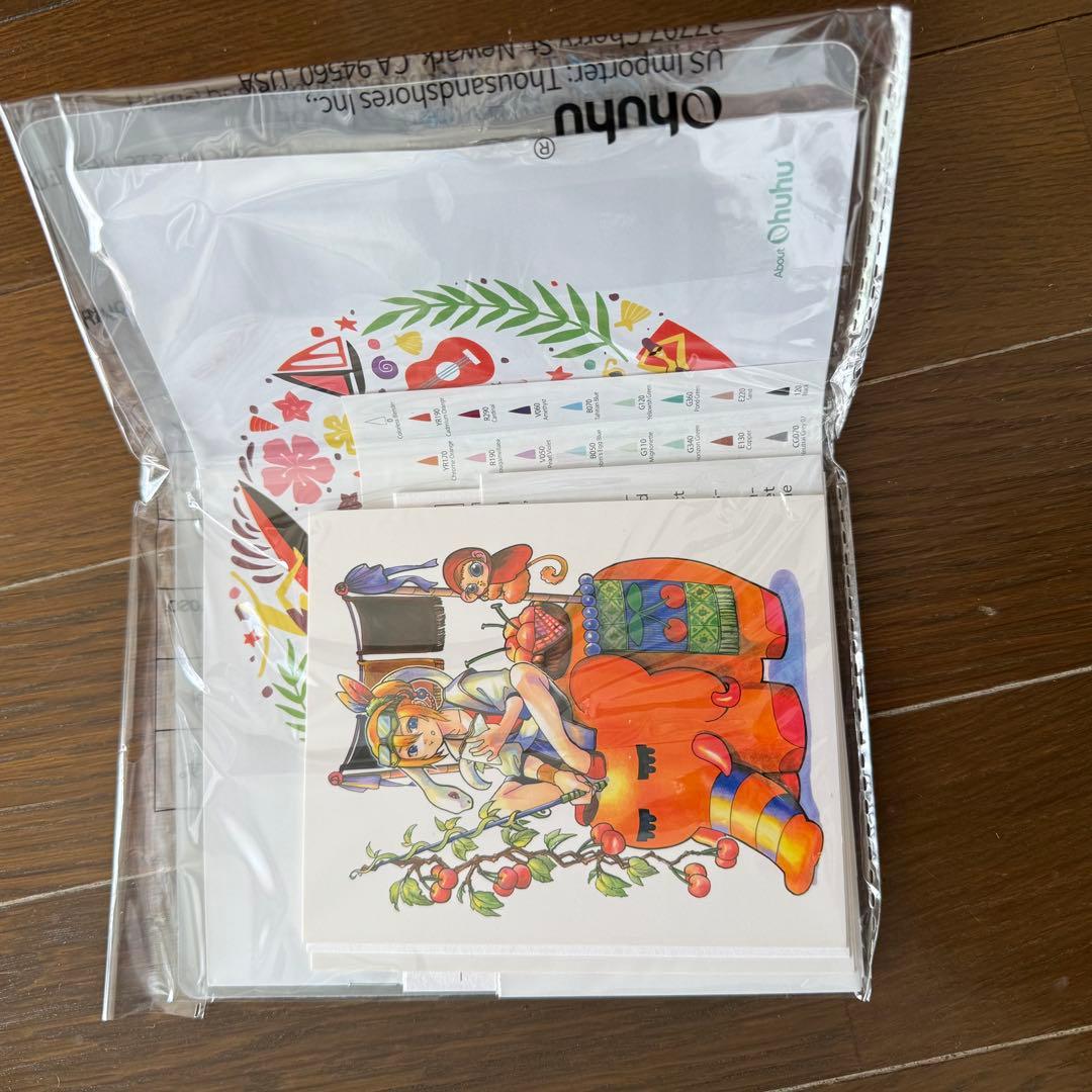 新品 未使用 Ohuhu Honolulu 80本入り 筆 細字 アートマーカー