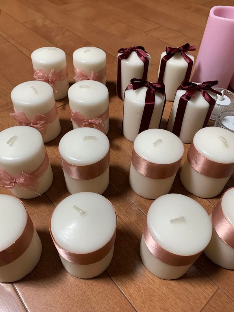 【美品】ろうそく キャンドル 結婚式 披露宴 ウェディング まとめ売り