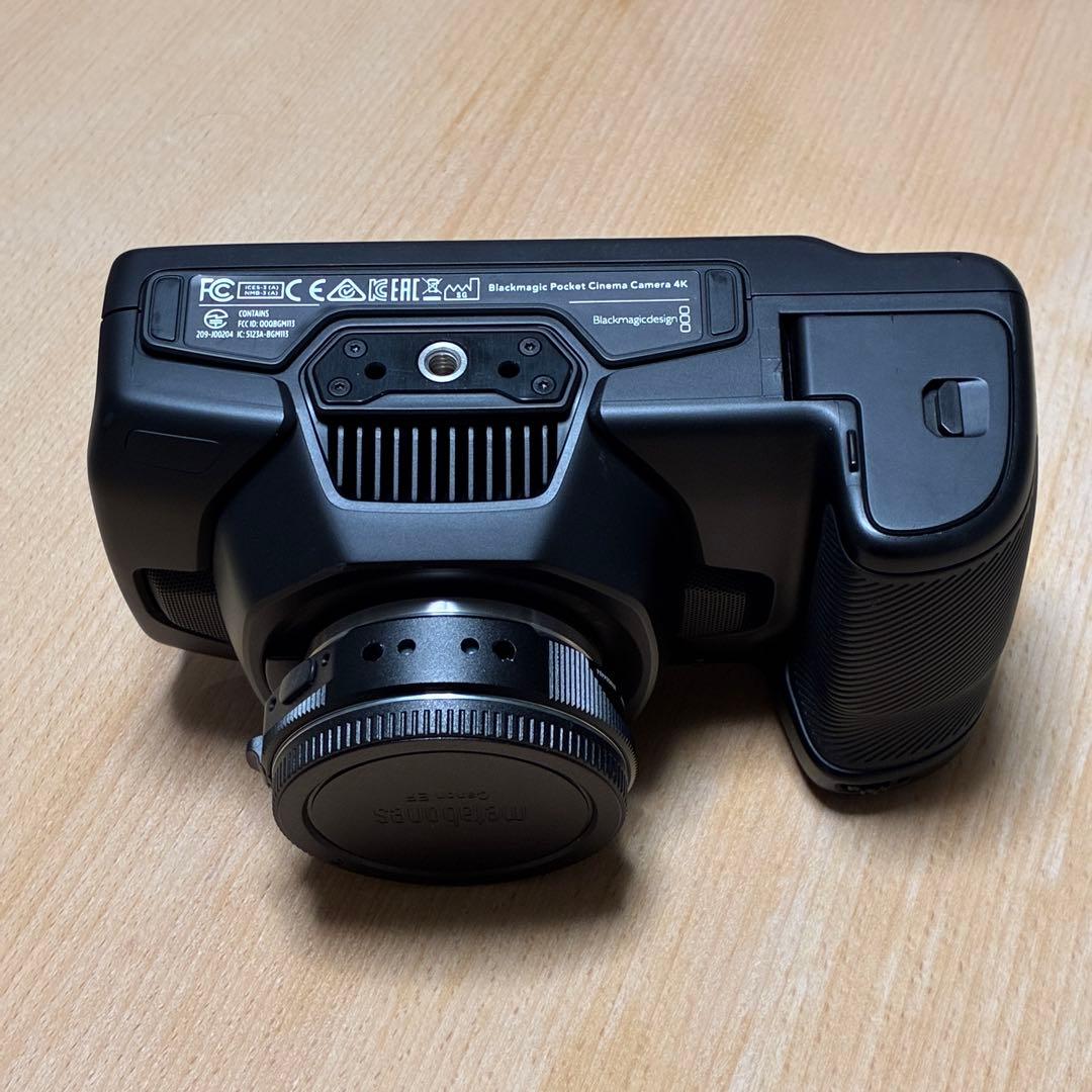 BMPCC4K + bones speed booster +ケージ