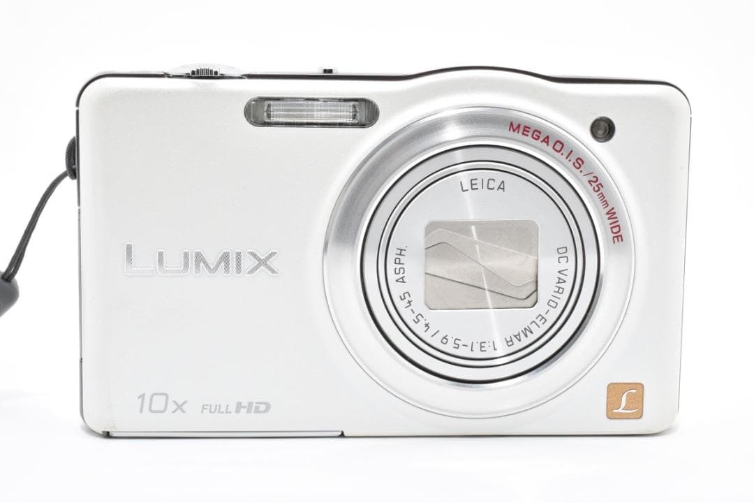 ＜1119＞パナソニックLUMIX SZ7 ホワイト光学10倍 動作確認済 良品