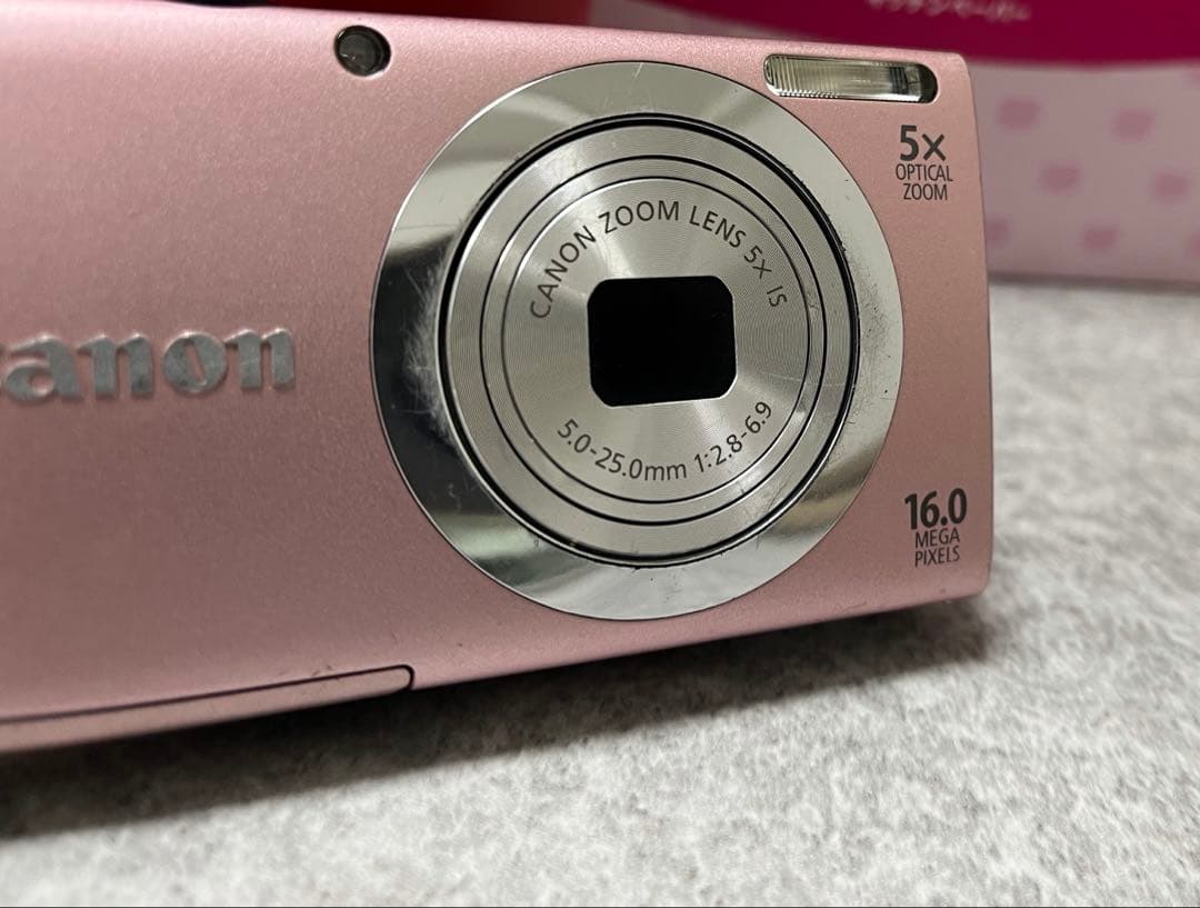 Canon PowerShot A2400 IS ピンク