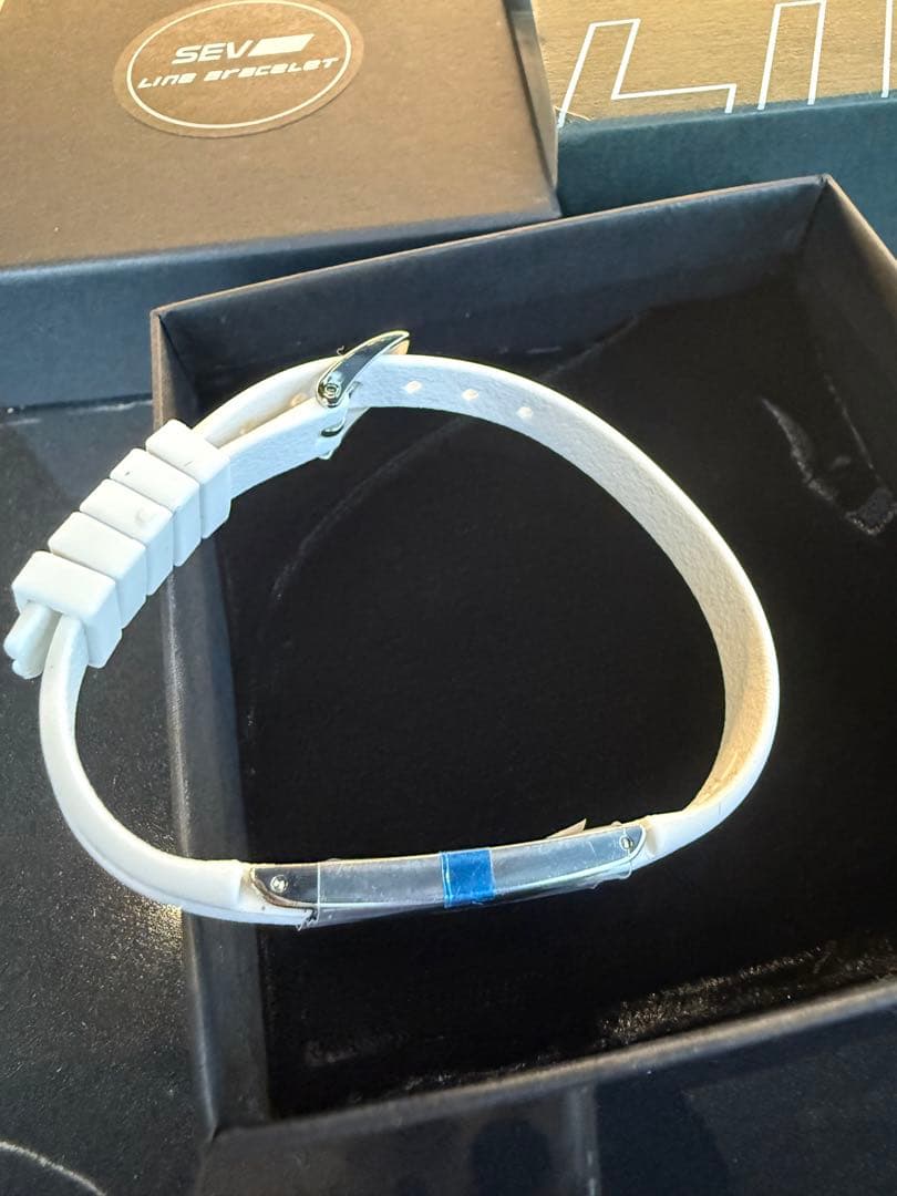うー様専売SEV LINE BRACELET Lサイズ ホワイト　セブラインブレ