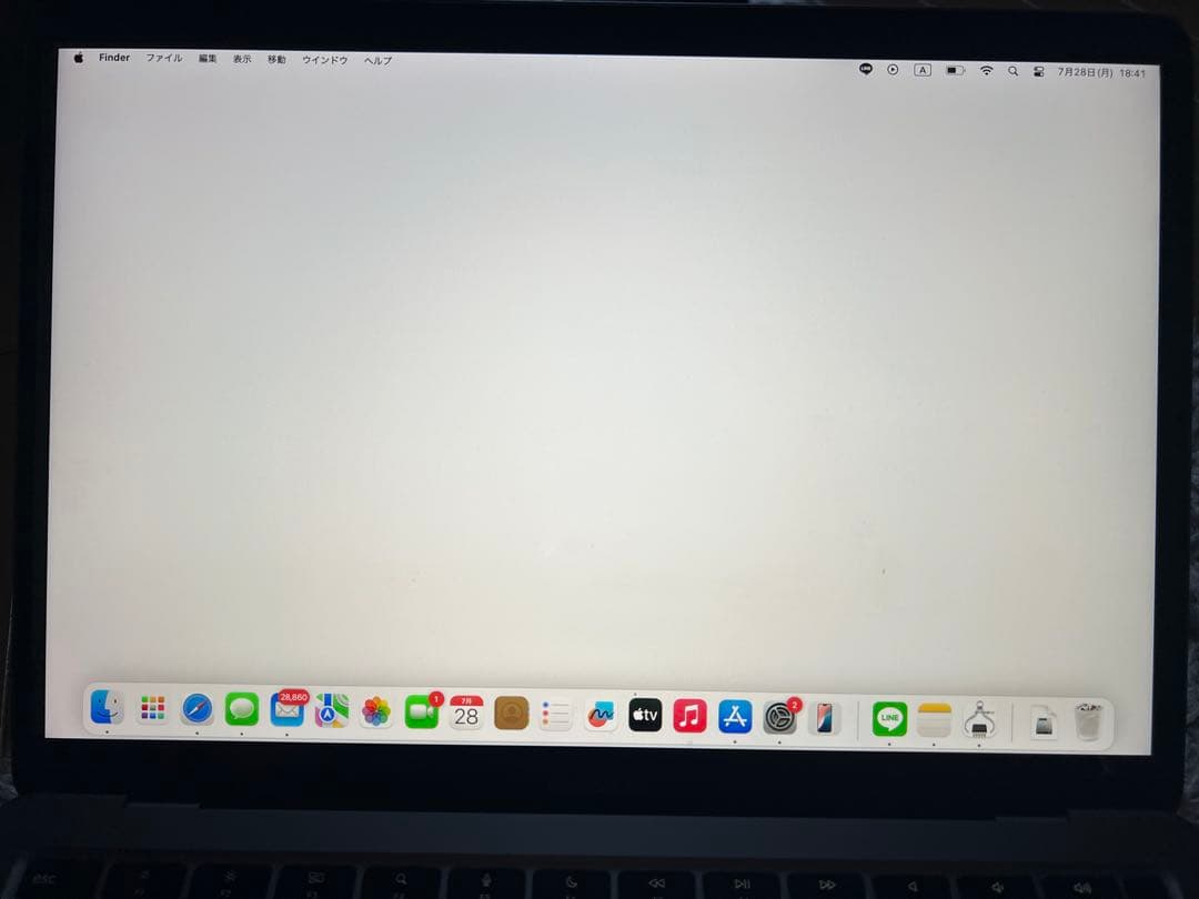 MacBook Air 2020 13インチ Apple M1 8G 256G