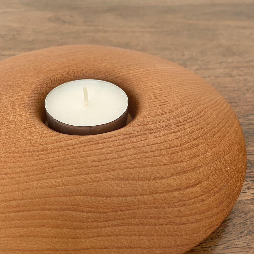 【ドイツ 円盤キャンドルスタンド】ミッドセンチュリー ヴィンテージ