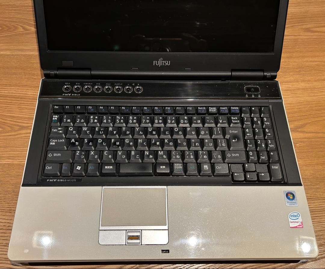 Fujitsu FMV-BIBLO 15.4インチノートPC