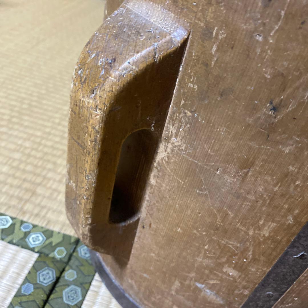 昭和レトロ 一斗マス 約15㌔の計量器 木製 他用途いろいろ