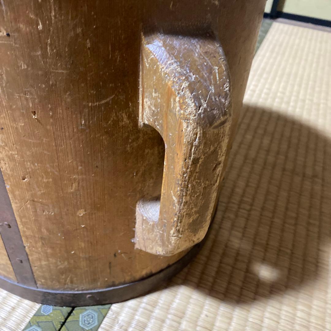 昭和レトロ 一斗マス 約15㌔の計量器 木製 他用途いろいろ